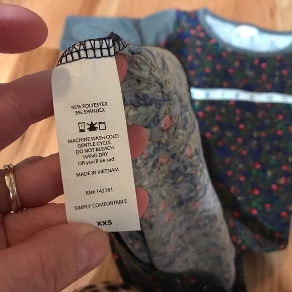LuLaRoe Julia Dress - XXS - Floral - New With Tags - Picture 6 of 7